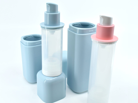 Mono-Material Square Airless Pump Bottle